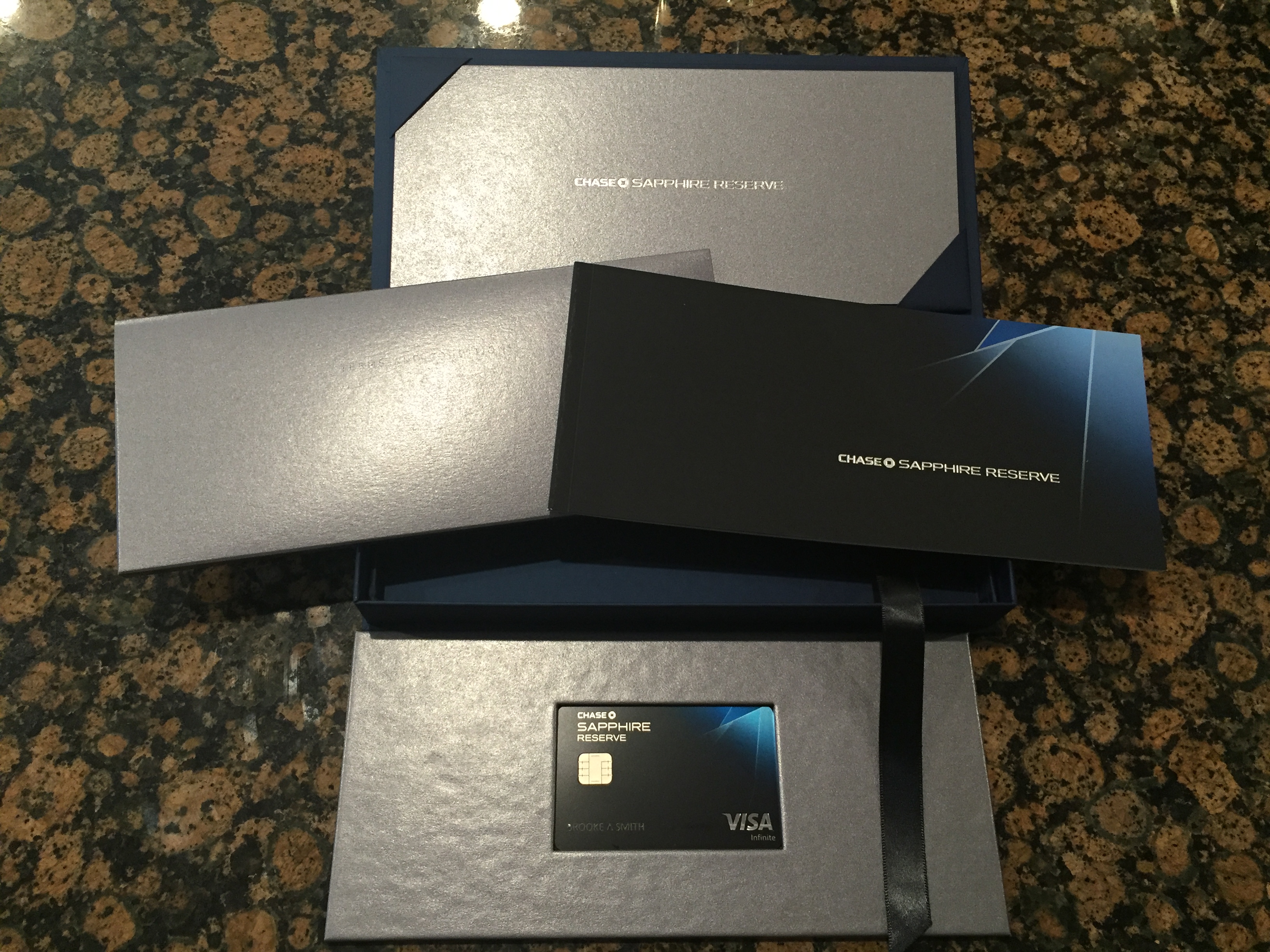 Chase Sapphire Reserve Unboxing Video